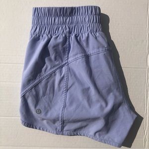 Lululemon Tracker V 4” Shorts, Lavender Dusk